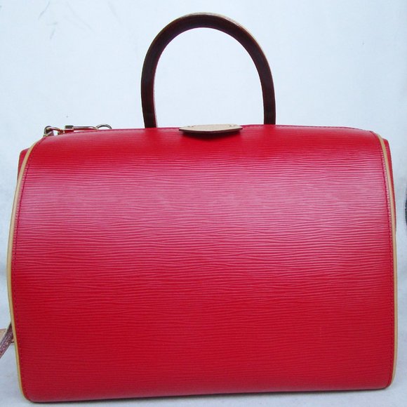 100% AUTHENTIC LOUIS VUITTON DOC EPI LEATHER PM HANDBAG (RETAIL 💲2,960) - Picture 8 of 16